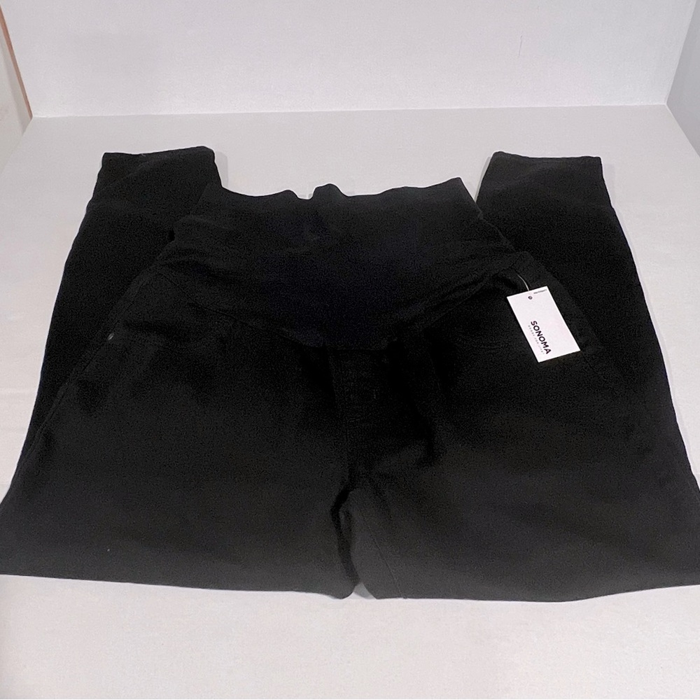 Sonoma maternity black jeggins size 16 MAT